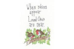 Heritage Crafts - Peter Underhill - When Robins Appear (Cross Stitch Kit)