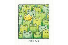 Heritage Crafts - Peter Underhill - Simply Heritage - Kiss Me (Cross Stitch Kit)