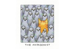 Heritage Crafts - Peter Underhill - Simply Heritage - The Antagonist (Cross Stitch Kit)