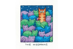 Heritage Crafts - Peter Underhill - Simply Heritage - The Insomniac (Cross Stitch Kit)