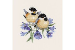 Heritage Crafts - Valerie Pfeiffer - Bluebell Chick-Chat (Cross Stitch Kit)