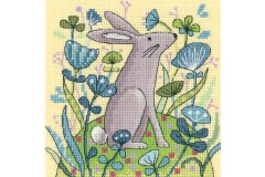 Heritage Crafts - Karen Carter - Woodland Creatures - Hare (Cross Stitch Kit)