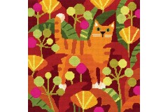 Heritage Crafts - Karen Carter - Ginger Cat (Tapestry Kit)
