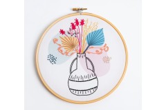 Hawthorn Handmade - Contemporary Embroidery Kit - Bohemian Palms
