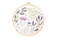 Hawthorn Handmade - Contemporary Embroidery Kit - Highland Heathers