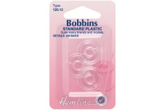 Hemline Bobbins, Universal Standard / Class 15K, Plastic (pack of 3)