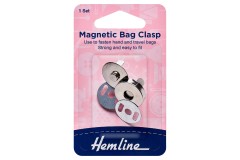 Magnetic Bag Clasp - 19mm - 1 set