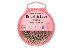 Hemline Bridal & Lace Pins, 25mm (pack of 300)