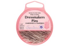 Hemline Dressmaking Pins, 33mm, Fine (pack of 320)