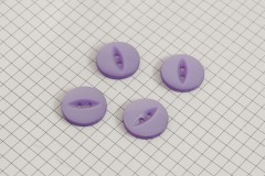 Round Fisheye Buttons, Pearlescent Lilac, 18.75mm (pack of 4)