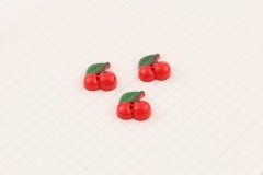 Cherry Buttons, 2-Hole, Plastic, 20mm (pack of 3)