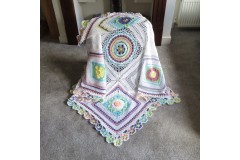 Helen Shrimpton - Bloomin' Blanket English Summer in Stylecraft Special DK