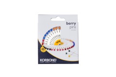 Korbond - Berry Pins, Nickel Plated (pack of 40)