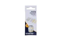 Korbond - Sewing Machine Needles, 3 Sizes (pack of 6)