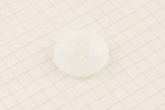 King Cole BT201 - 'Tonal' - Plastic Button, 2 Hole, Cream, 21mm