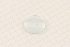 King Cole BT269 - 'Big Value' - Plastic Button, 2 Hole, White, 19mm