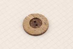 King Cole BT361 - 'Cotswold' - Round Button, Wood, 2 Hole, 28mm