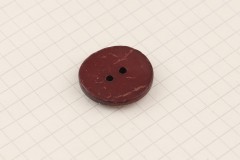 King Cole BT372 - 'Corona' - Round Button, 2 Hole, Wine, 23mm