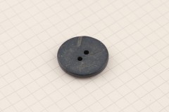 King Cole BT376 - 'Corona' - Round Button, 2 Hole, Blue, 23mm