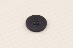 King Cole BT425 - 'Timeless' - Round Button, Plastic, 4 Hole, Slate, 23mm