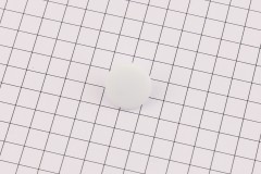 King Cole BT440 - 'Cutie Pie' - Round Button, Plastic, White, 18 ligne, 11.5mm