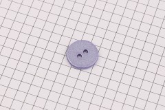 King Cole BT503 - 'Fjord' - Round Button, Glitter Plastic, 2 Hole, Lilac, 24 ligne, 15mm