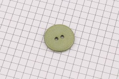 King Cole BT508 - 'Fjord' - Round Button, Glitter Plastic, 2 Hole, Green, 32 ligne, 20mm