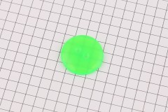 King Cole BT534 - 'Jitterbug' - Round Button, Plastic, 2 Hole, Neon Green, 32 ligne, 20mm