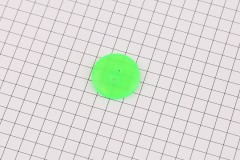 King Cole BT537 - 'Jitterbug' - Round Button, Plastic, 2 Hole, Neon Green, 28 ligne, 18mm