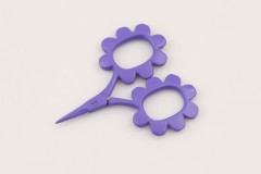 Kelmscott Design - Flower Power Scissors - Purple