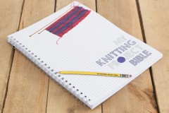 Knitting Project Notebook - Record up to 50 patterns