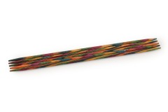 KnitPro Double Point Knitting Needles - Symfonie Wood - 15cm (3.00mm)
