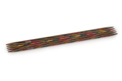 KnitPro Double Point Knitting Needles - Symfonie Wood - 20cm (4mm)
