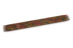 KnitPro Double Point Knitting Needles - Symfonie Wood - 20cm (4.5mm)