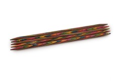 KnitPro Double Point Knitting Needles - Symfonie Wood - 20cm