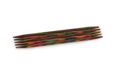 KnitPro Double Point Knitting Needles - Symfonie Wood - 10cm (3.5mm)