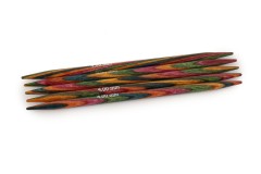 KnitPro Double Point Knitting Needles - Symfonie Wood - 10cm (4mm)