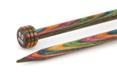 KnitPro Single Point Knitting Needles - Symfonie Wood - 25cm (6.00mm)