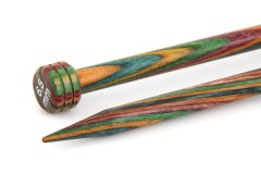 KnitPro Single Point Knitting Needles - Symfonie Wood - 25cm (6.50mm)