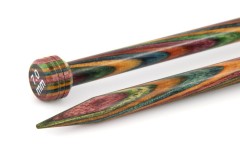 KnitPro Single Point Knitting Needles - Symfonie Wood - 35cm (7.00mm)