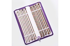 KnitPro Single Point Knitting Needles - Symfonie Wood - 30cm Set of 8