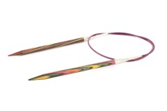 KnitPro Fixed Circular Knitting Needles - Symfonie Wood - 60cm (5.50mm)