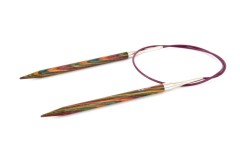 KnitPro Fixed Circular Knitting Needles - Symfonie Wood - 80cm (6.00mm)