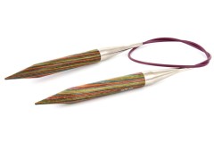 KnitPro Fixed Circular Knitting Needles - Symfonie Wood - 80cm (12.00mm)