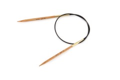 KnitPro Fixed Circular Knitting Needles - Basix Beech - 40cm (3.25mm)