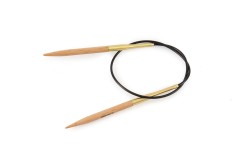KnitPro Fixed Circular Knitting Needles - Basix Beech - 40cm (4.5mm)