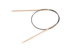 KnitPro Fixed Circular Knitting Needles - Basix Beech - 60cm (2mm)