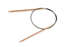 KnitPro Fixed Circular Knitting Needles - Basix Beech - 60cm (3.5mm)
