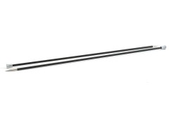 KnitPro Single Point Knitting Needles - Karbonz - 35cm