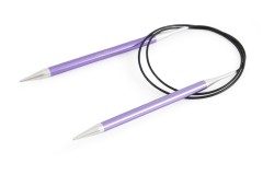 KnitPro Fixed Circular Knitting Needles - Zing - 60cm (7.00mm)